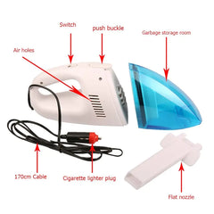 Car Vacuum Cleaner, Compact Wet/Dry Vehicle Vacuum