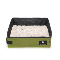 Portable Folding Cat Litter Box for Outdoor Travel