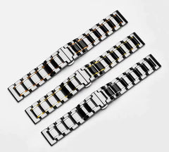 Ceramic Butterfly Buckle Watch Band for Apple Watch