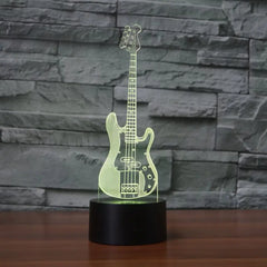 3D Color Changing LED Night Light Bass Illusion Decor