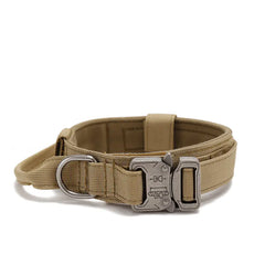 Adjustable Wear-resistant Tactical Dog Collar for Outdoors